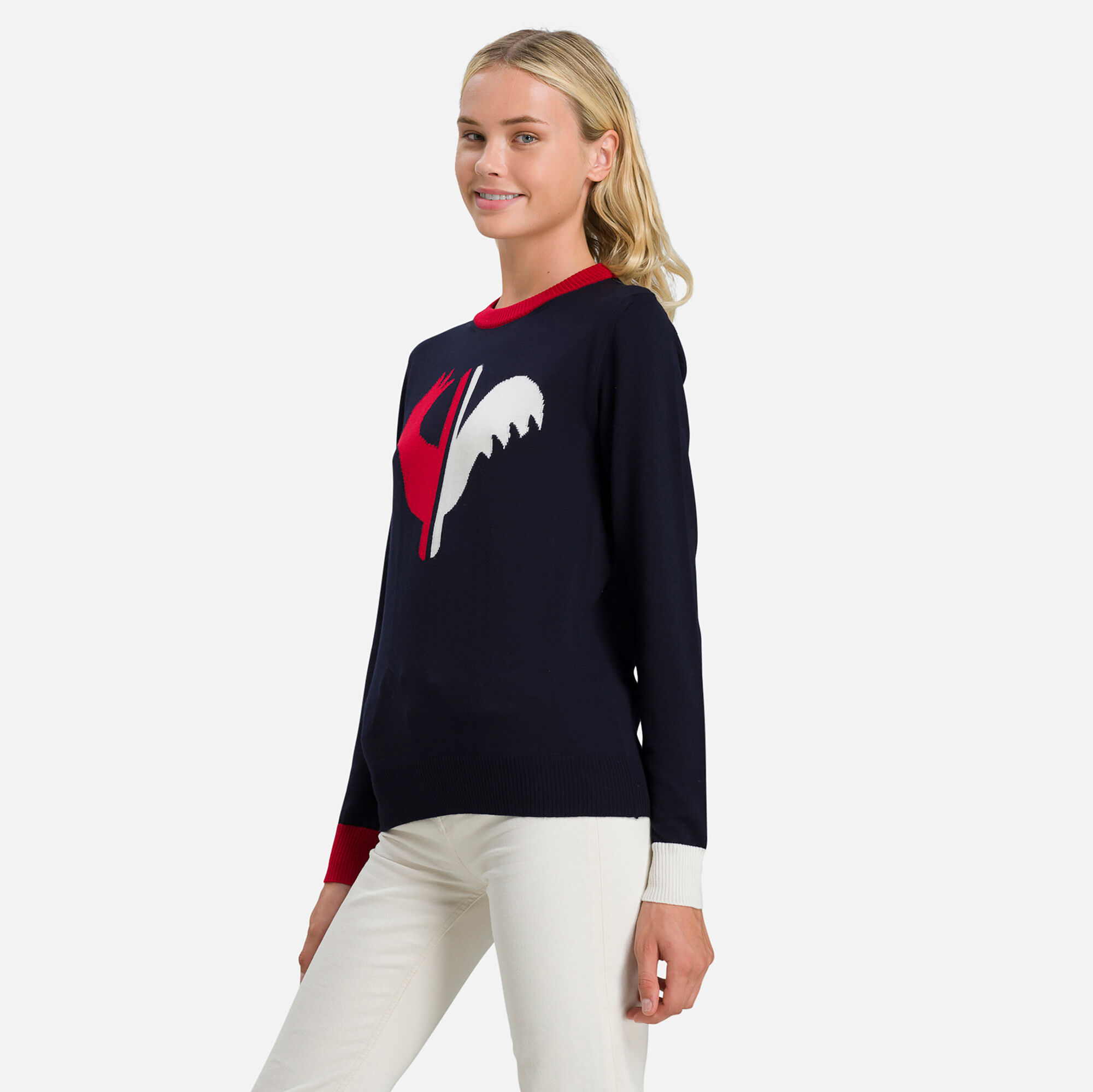 Pull col rond Alya Femme