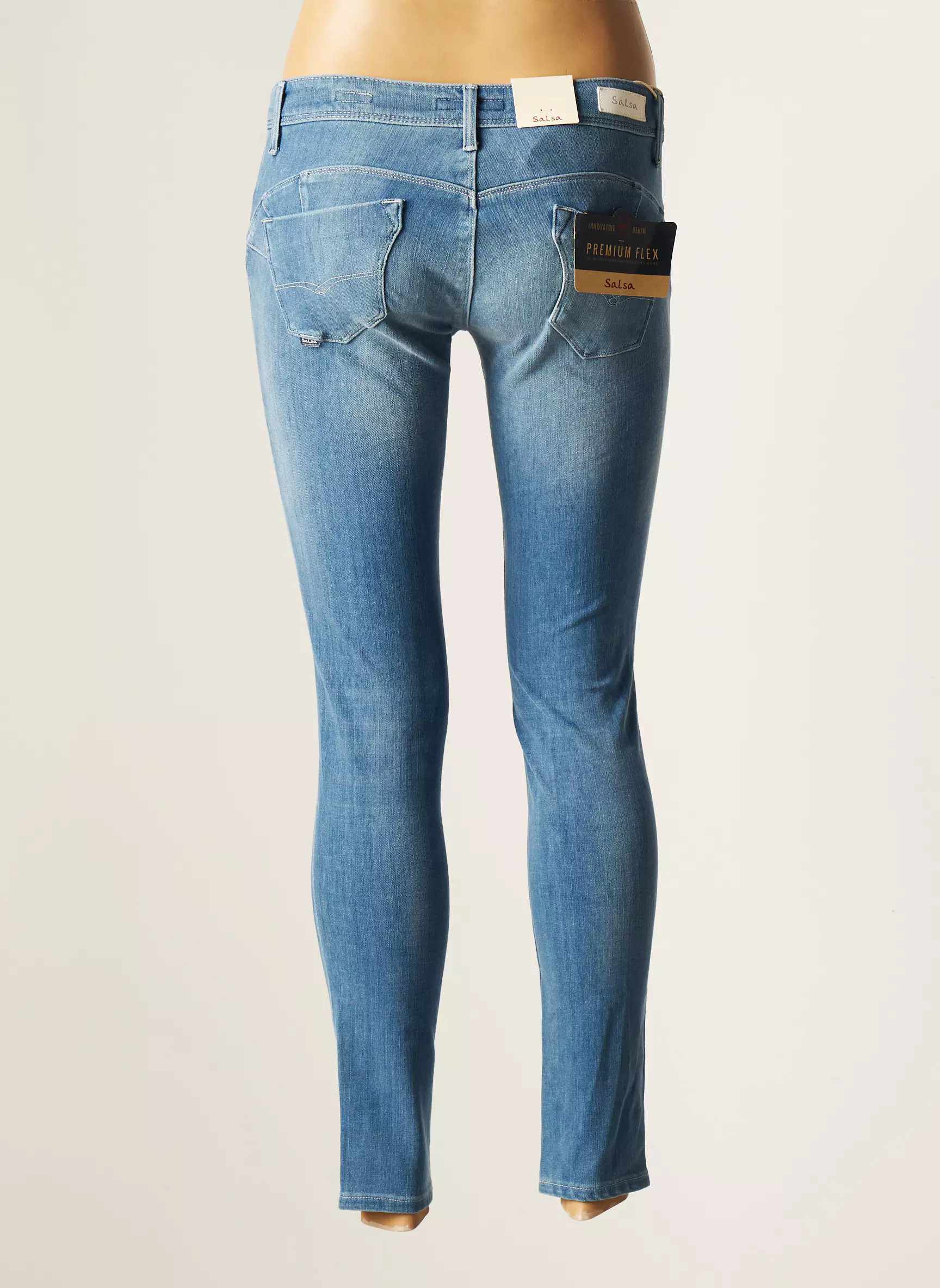 Salsa Jeans Skinny Femme couleur bleu