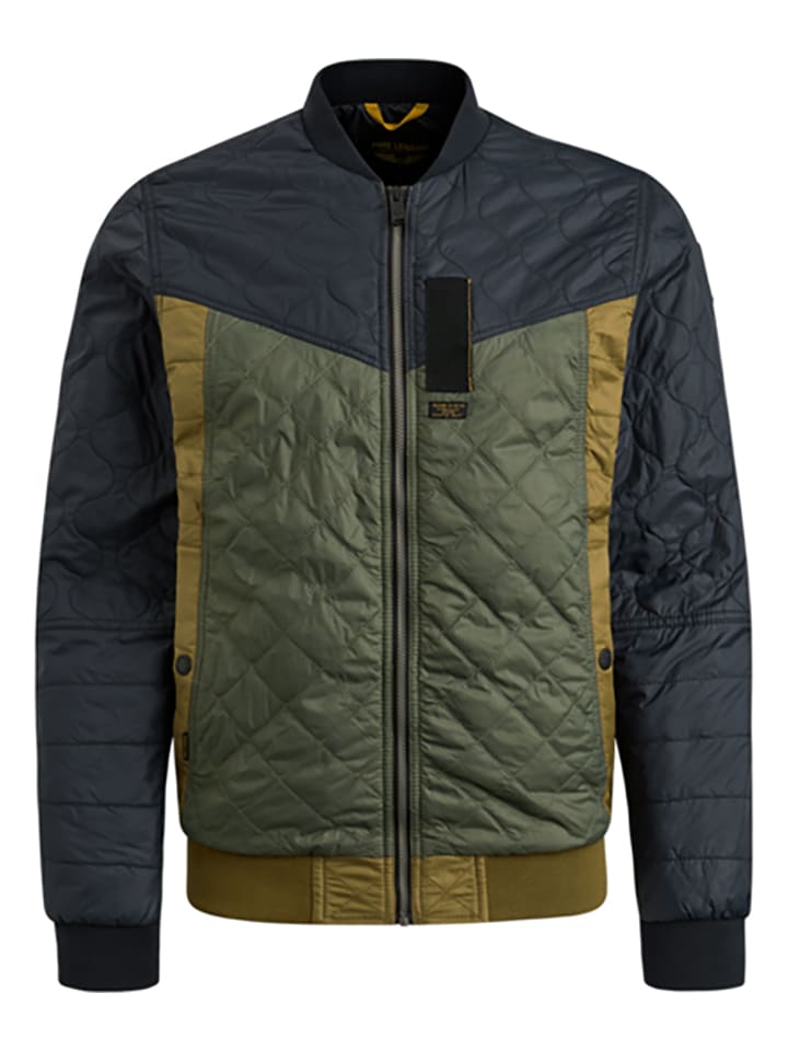 PME Legend Blouson in Dunkelblau/ Khaki günstig kaufen