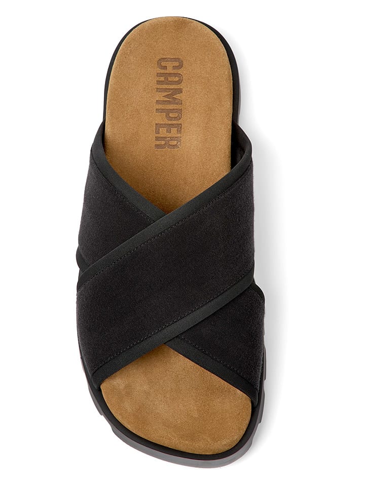 Camper Pantoletten in Schwarz günstig kaufen