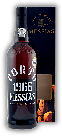 Messias Colheita 1966 Messias Colheita 1966 Vinhos Messias zählt zu den sieben erfolgreichsten Weingütern Portugals. Jahrgang 1966 - 0,75	 Liter - Vol 20%