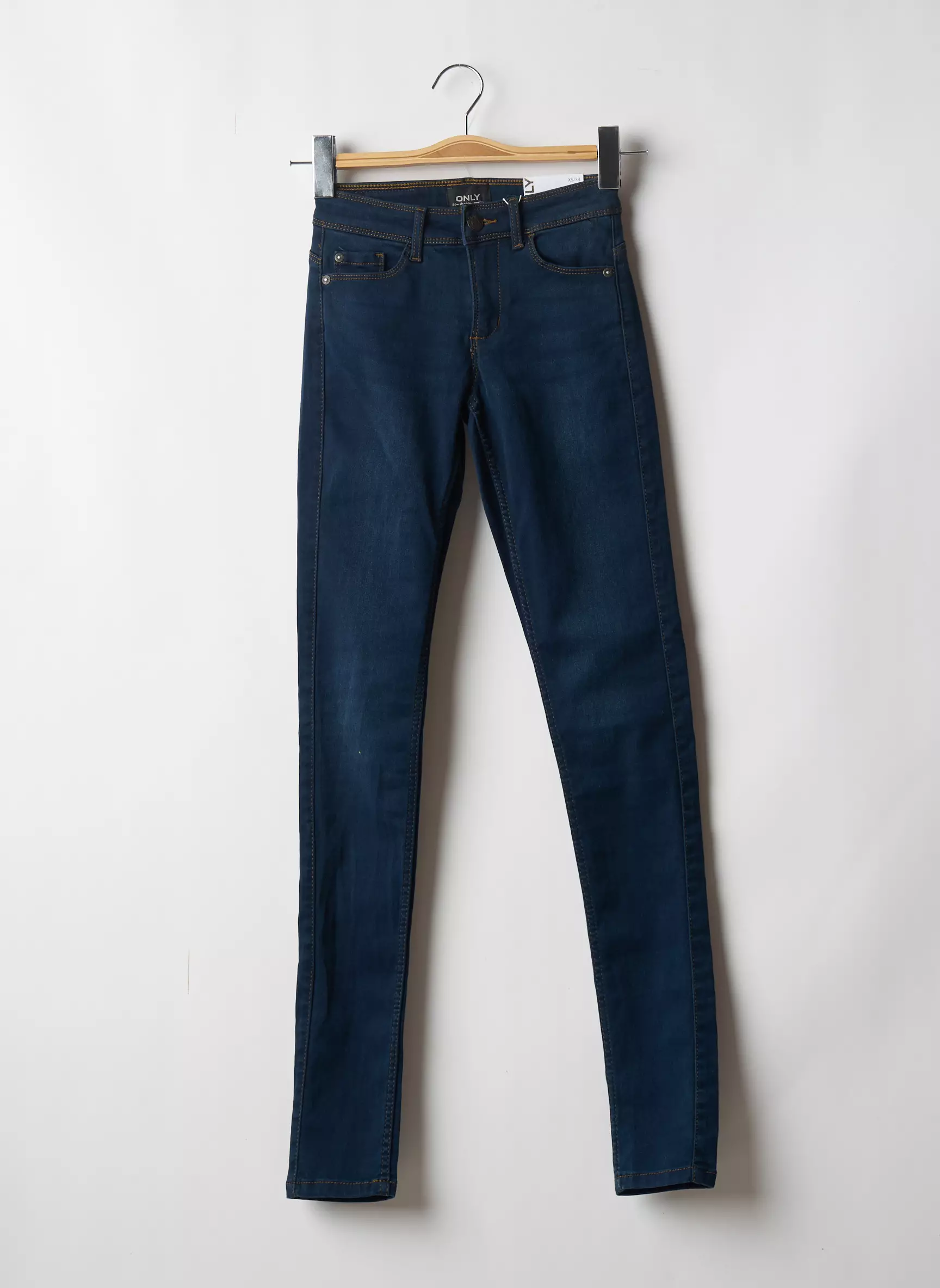 Only Jeans Skinny Femme couleur bleu