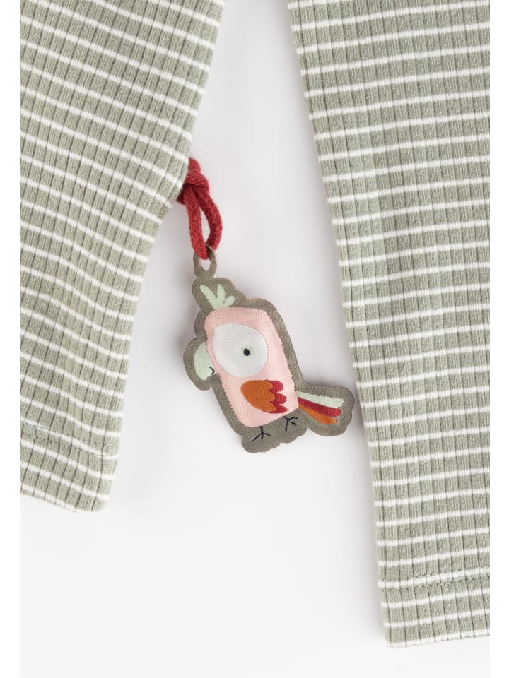 Sigikid Langarmshirt pink cockatoo in grün günstig kaufen