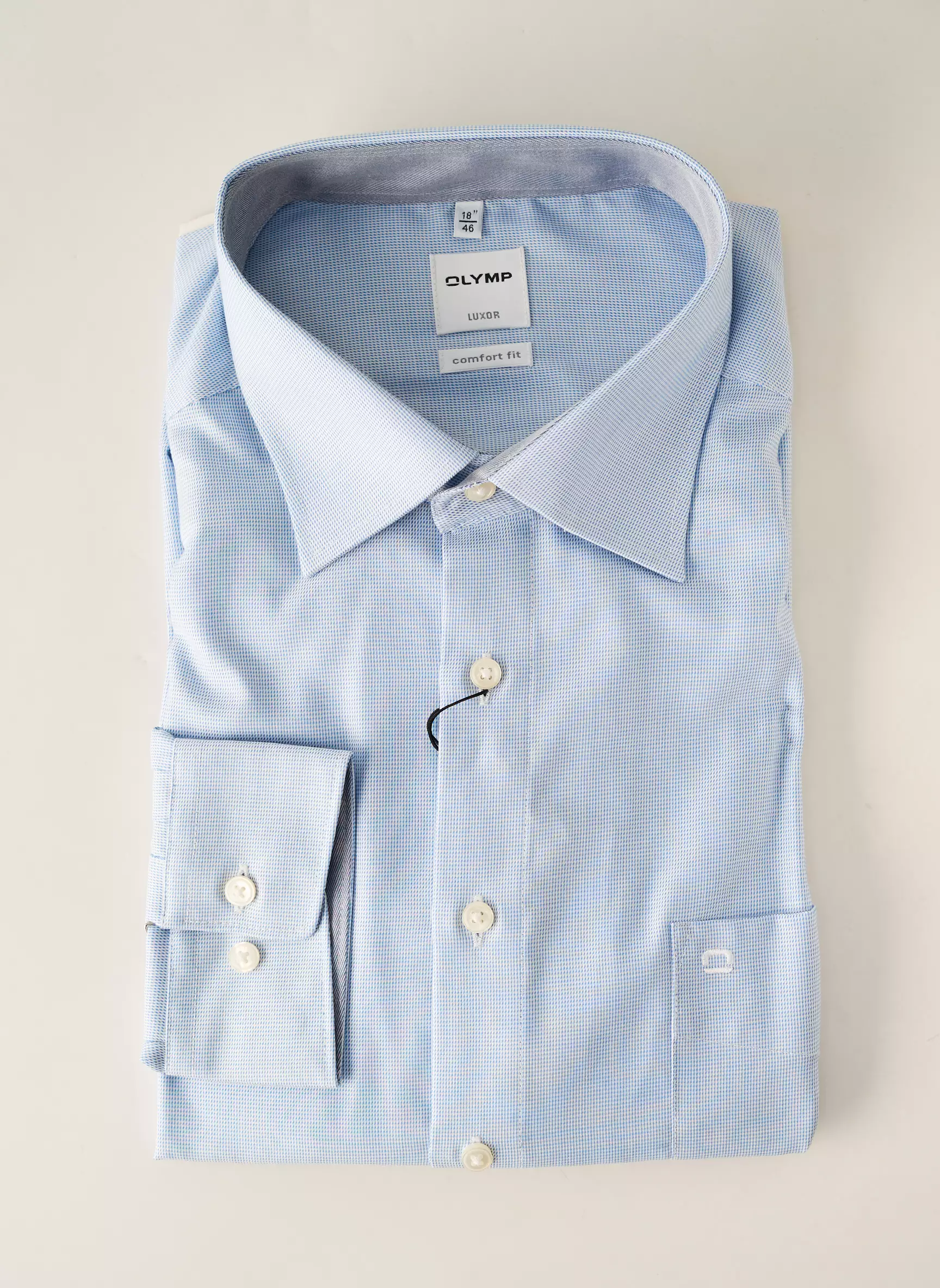 Olymp Manches Longues Homme couleur bleu