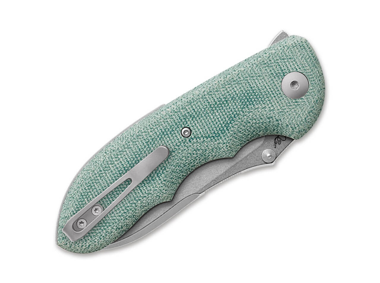 Moon Micarta Green