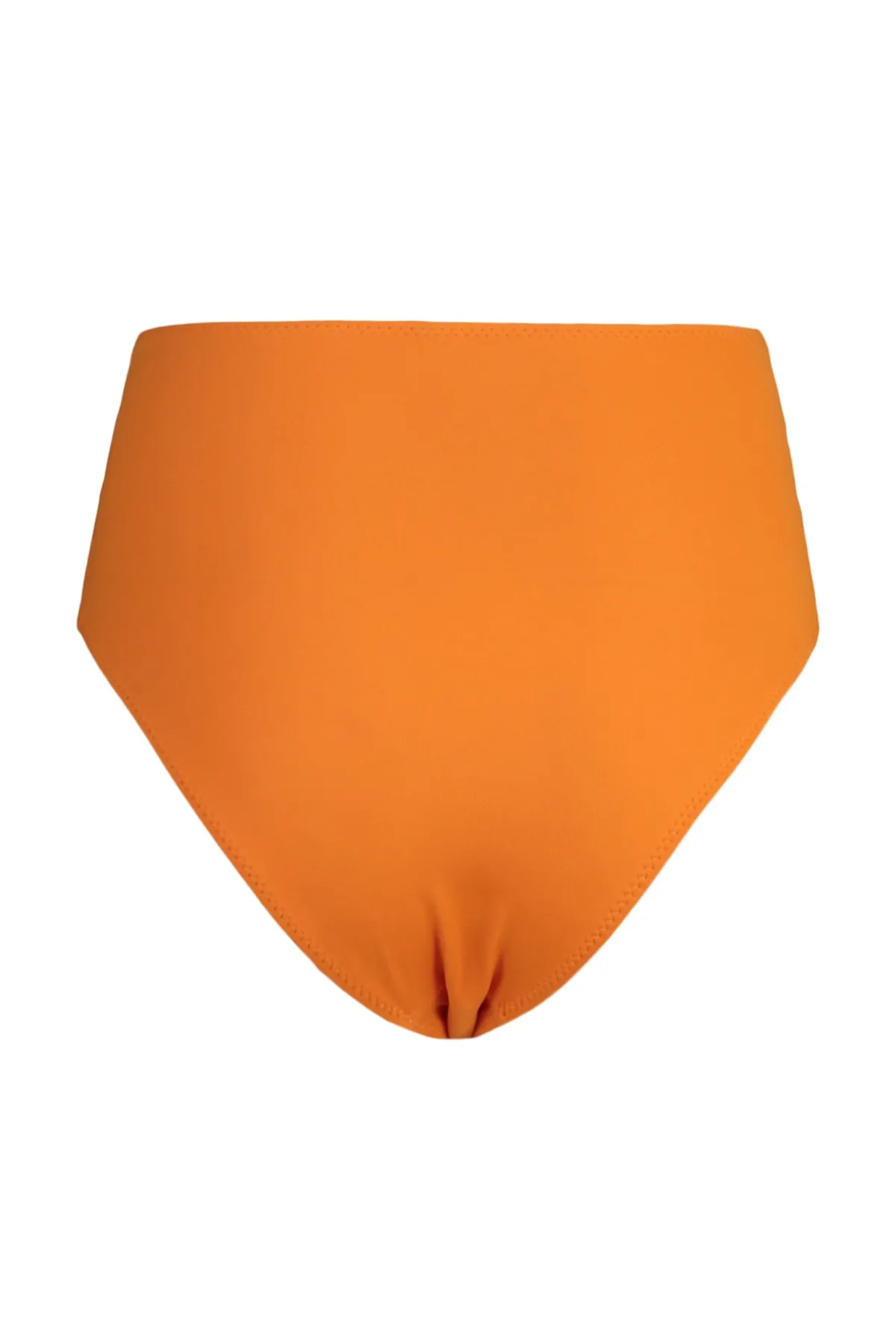 Trendyol Collection  Orangefarbene Bikinihose mit Ausschnitt/Fenster, hoher Taille und normalem Beinverlauf TBESS20BA0184
