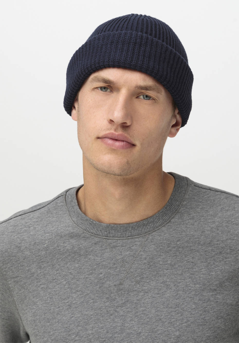 Strickmütze aus reiner Bio-Baumwolle