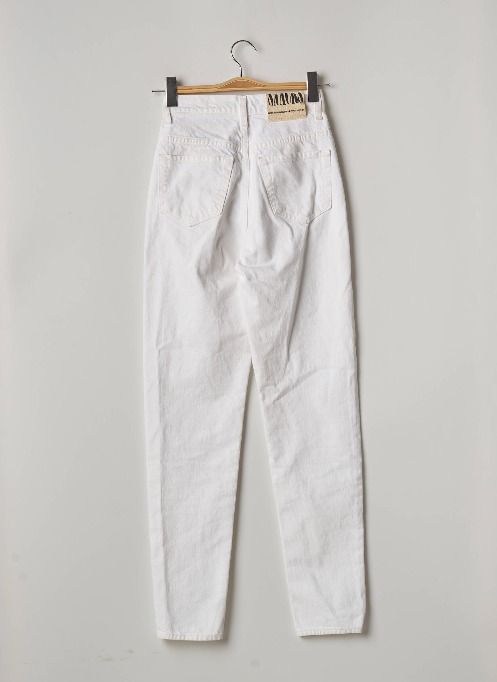 Snacks Jean Mom Femme couleur blanc