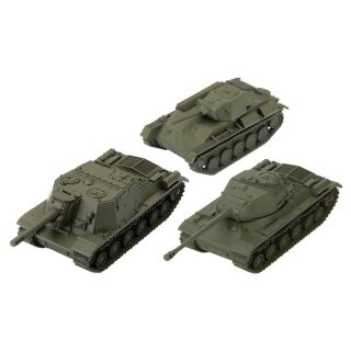 U.S.S.R. Tank Platoon (T-70, IS-2, ISU-152) (Multilingual)