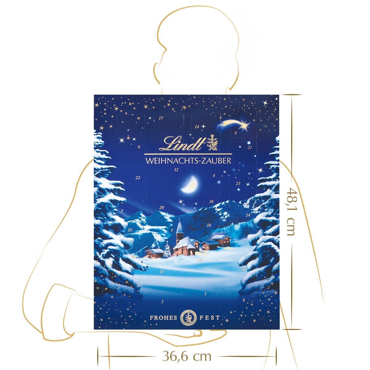 Erwachsenen Adventskalender, 265g