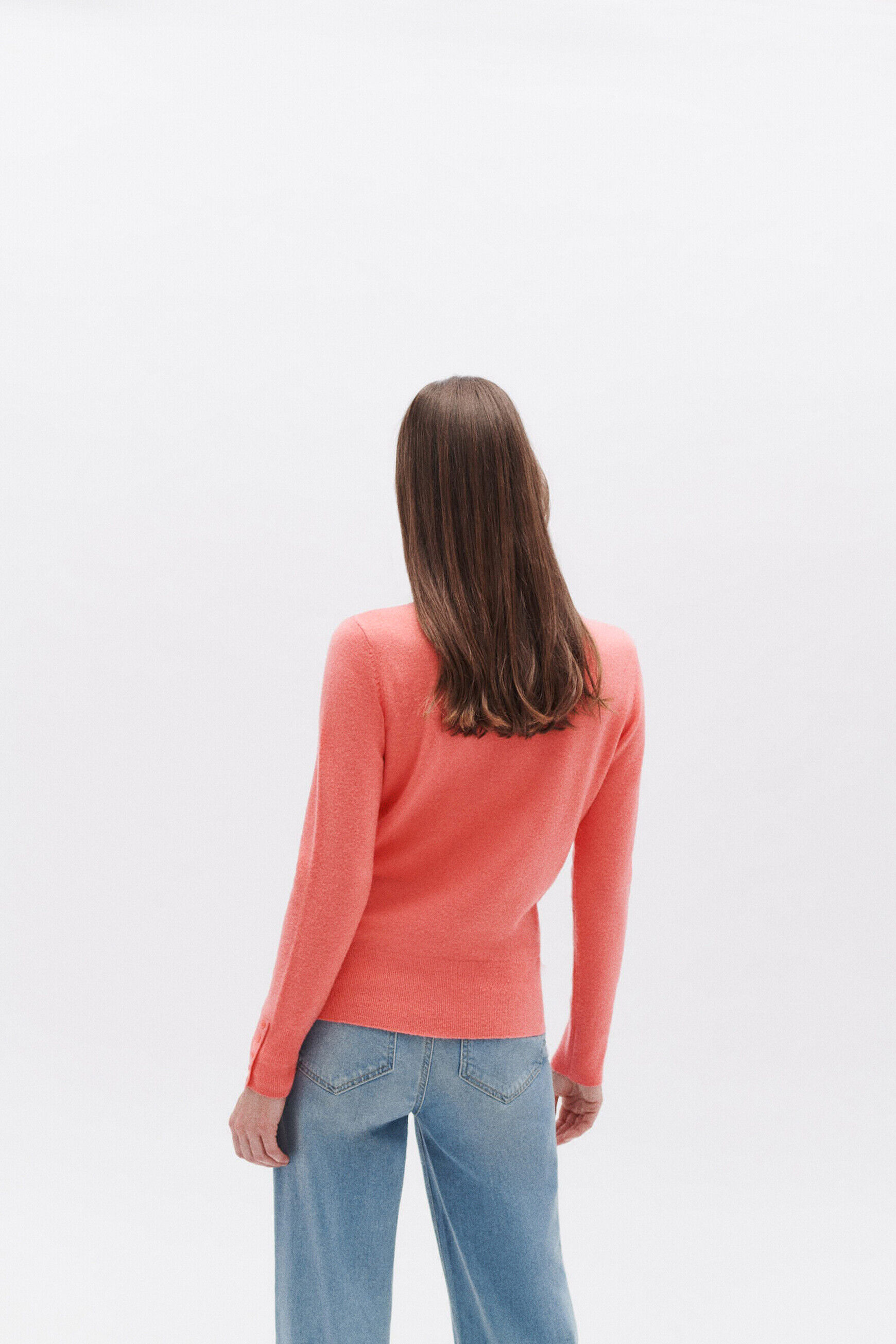 Pull maoni rose femme