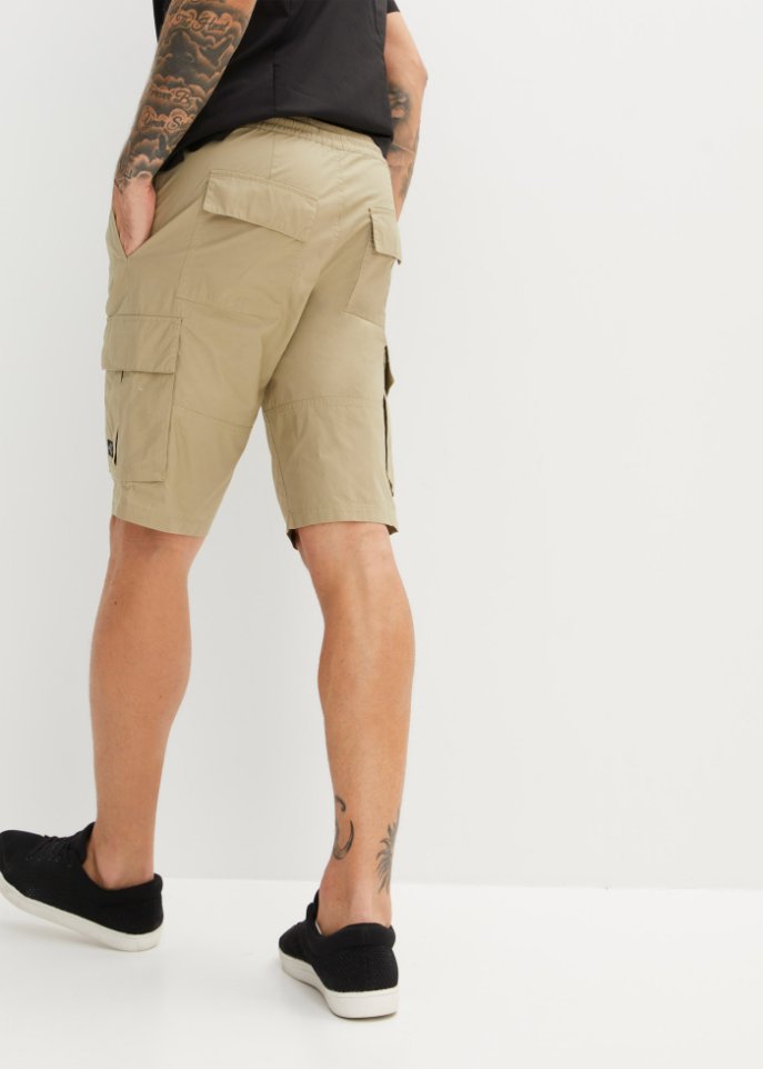 Schlupf-Cargo-Bermuda m. Komfortschnitt, Regular Fit