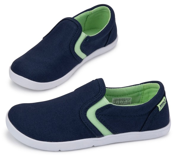 Xero kids ~ Dillon Canvas Slip-On ~ Insignia Blue