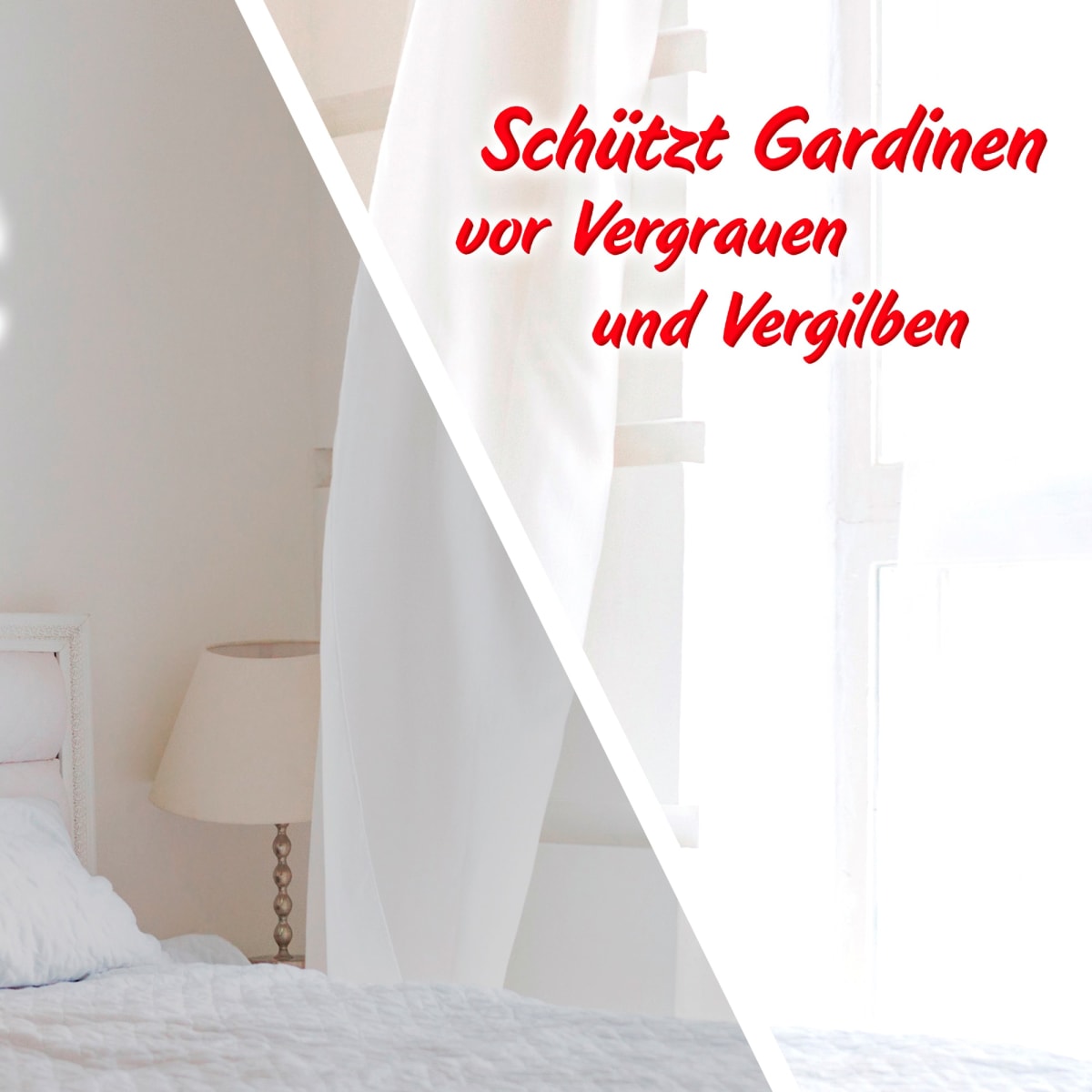 Waschmittel Gardinen Weiß-Spüler, 500 ml