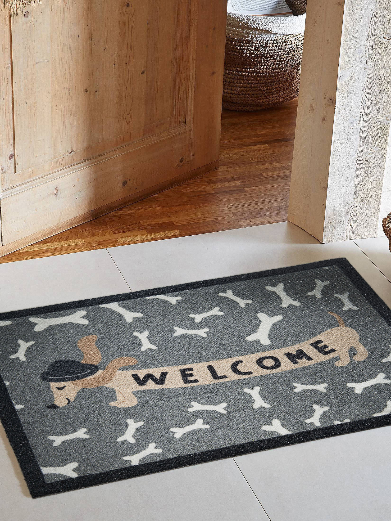 Door Sauberlaufmatte, Dachshund Welcome