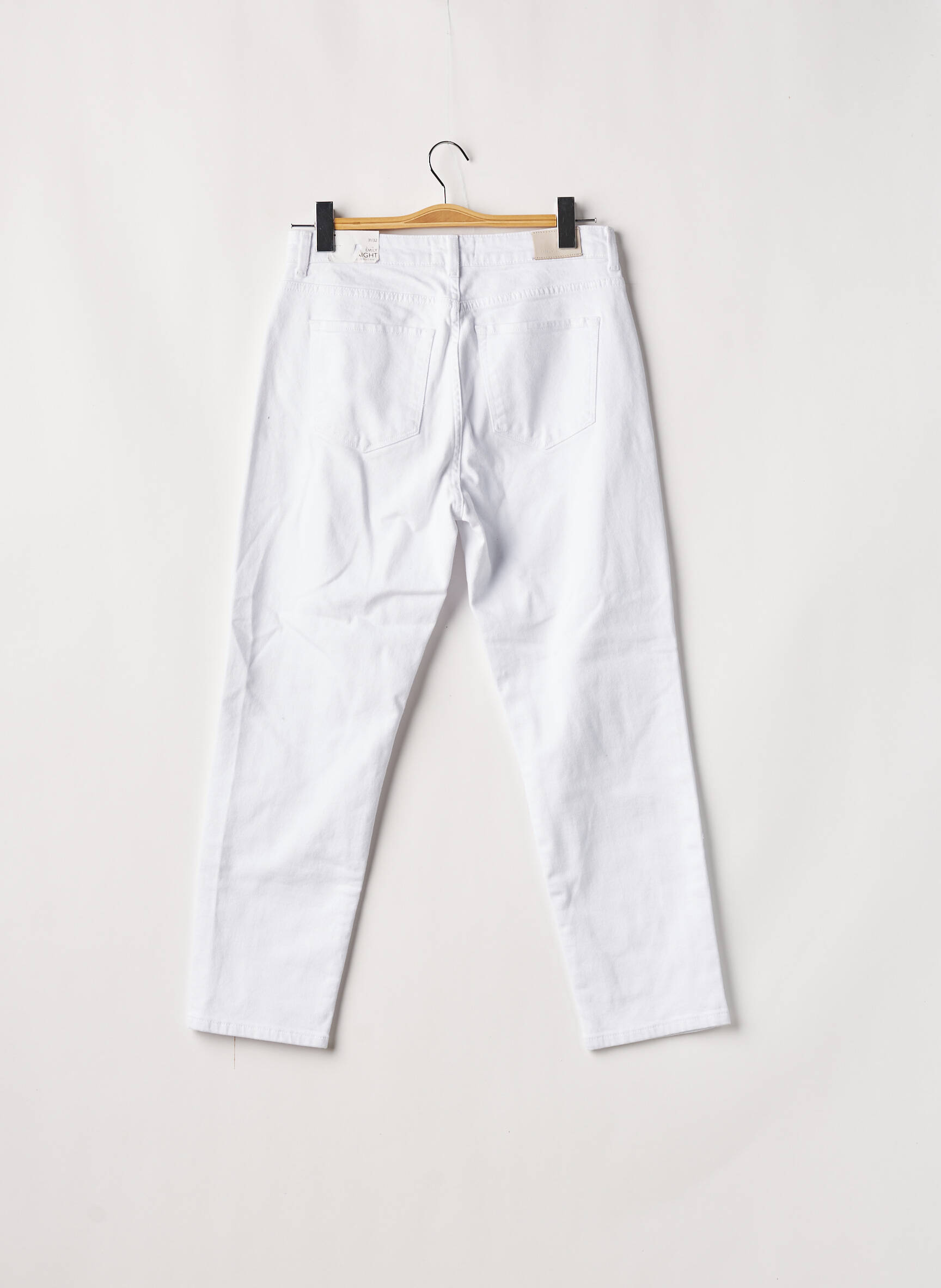Only Jean Mom Femme couleur blanc