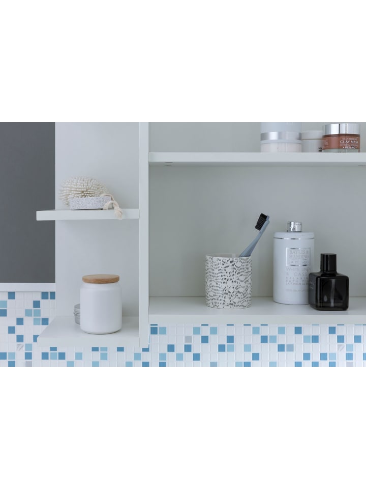 KADIMA DESIGN Hängeschrank | Weiß, 80x64.5x20cm, Spiegel günstig kaufen onesize