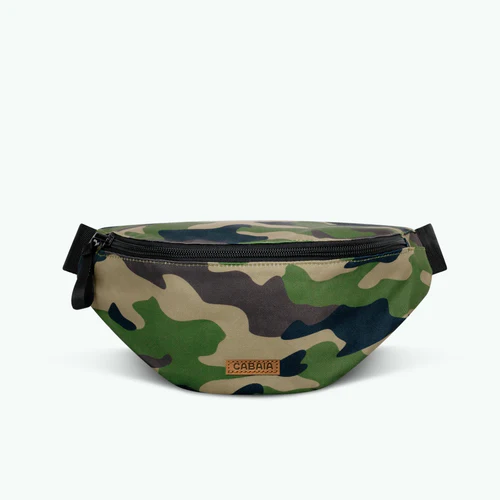 Small Doha green fanny pack