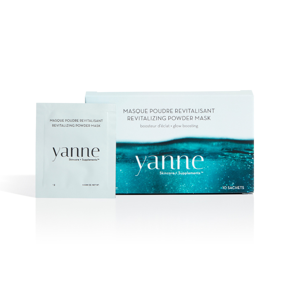 yanne Masque poudre revitalisant masque visage