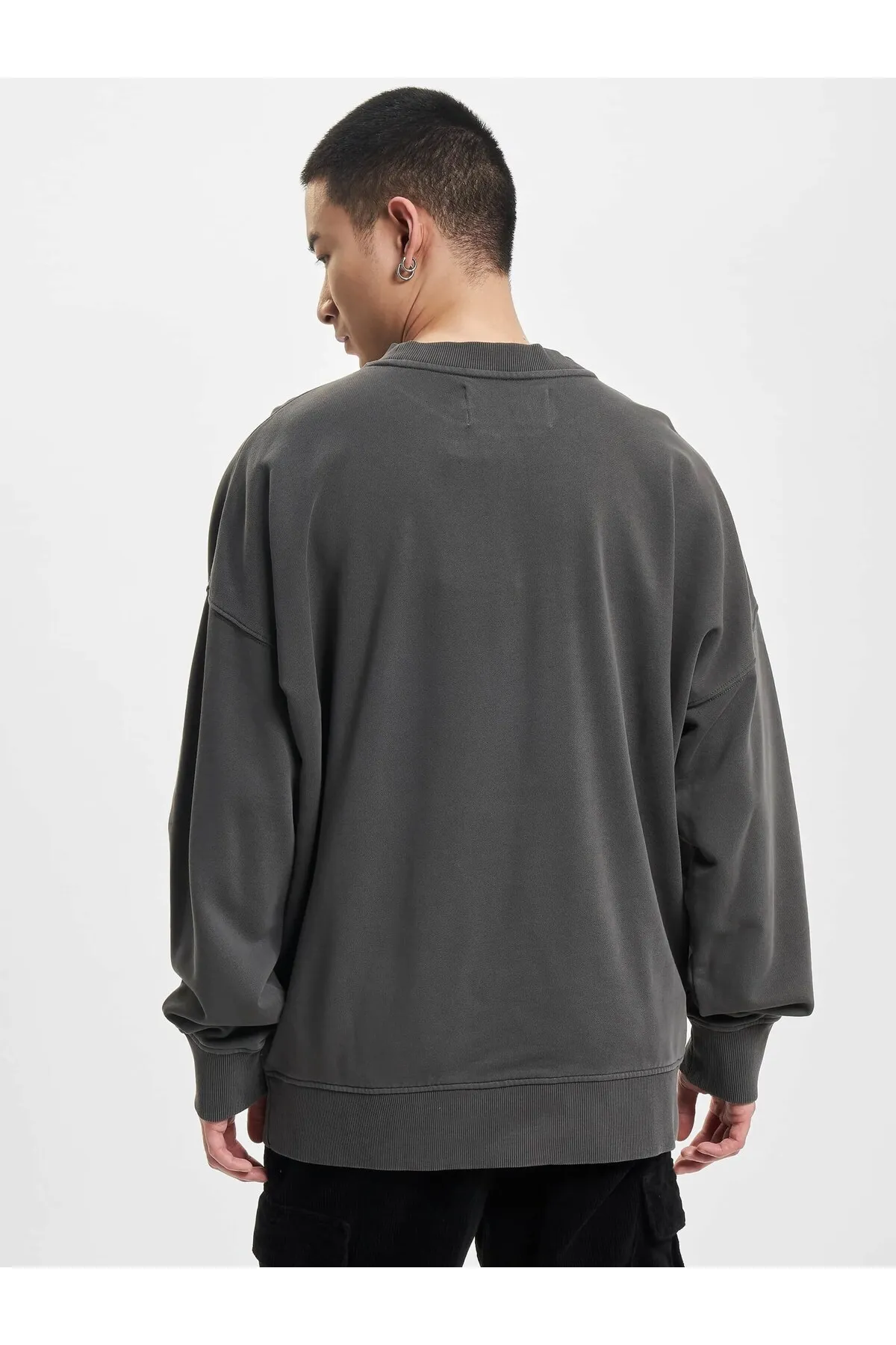Calvin Klein  Unisex Calvin Klein Jeans Pullover mit gewaschenen Streifen