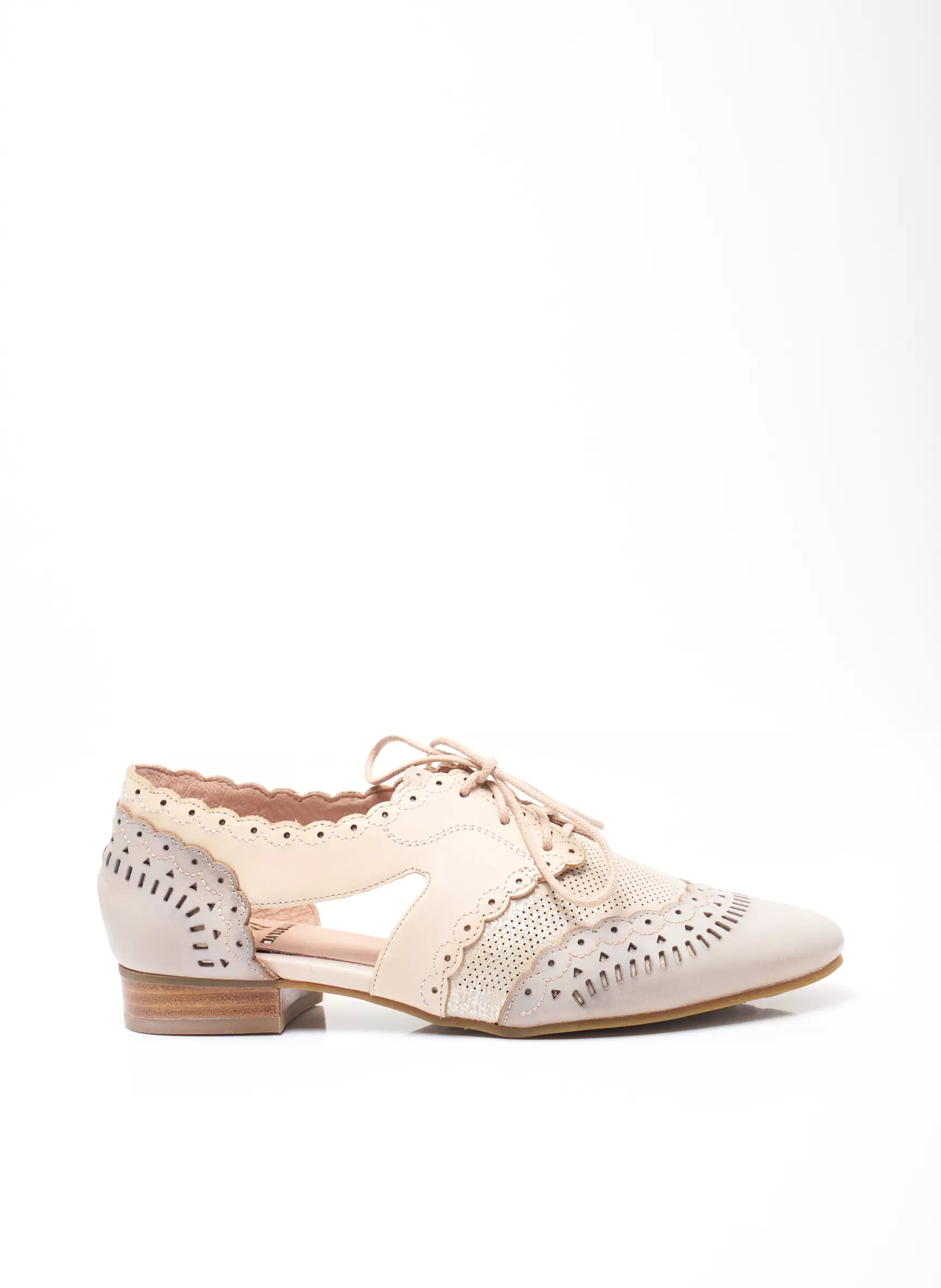 Mam Zelle Derby Femme couleur beige
