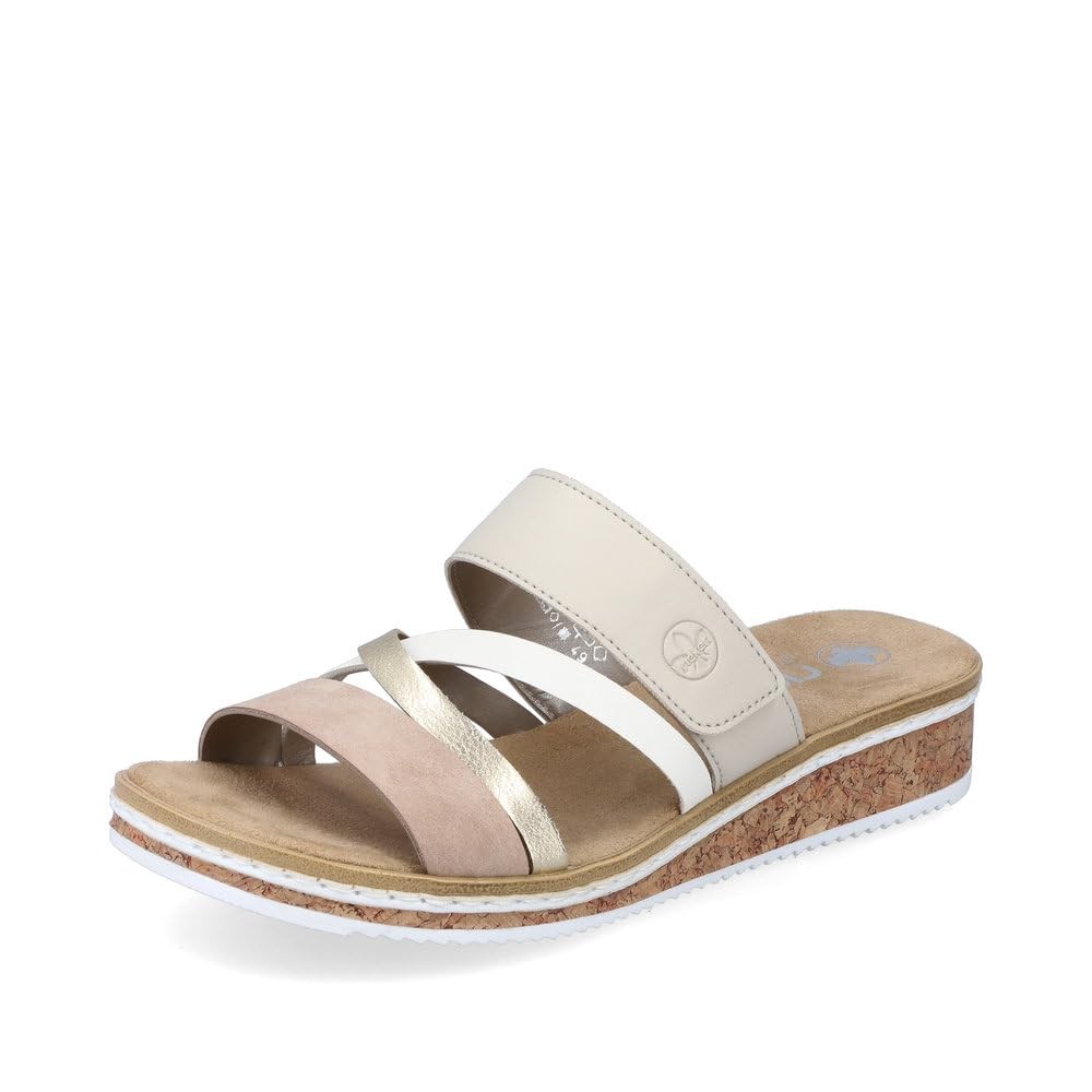 RIEKER Komfort Sandalen beige