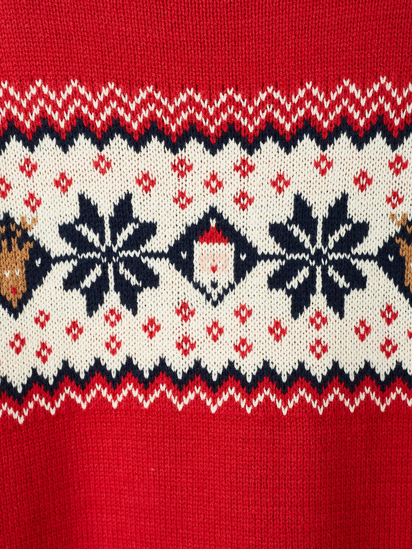Vertbaudet Eltern Weihnachts-Pullover Capsule Collection FAMILIE Oeko-Tex - tannengrün