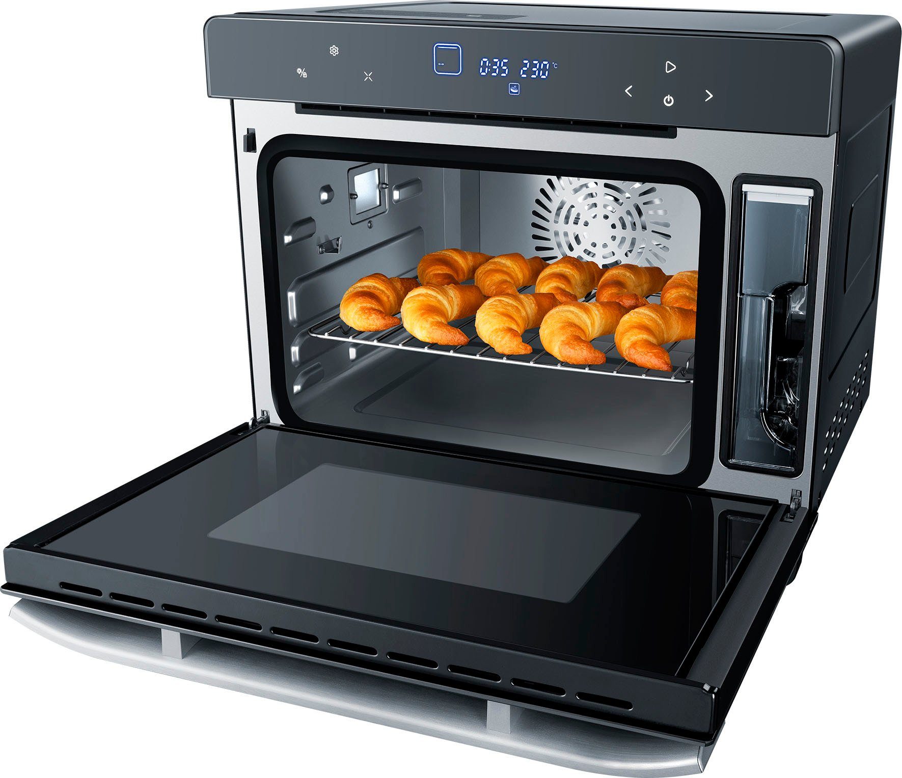Steba Multiofen DG 40 MULTIFUNKTIONS-DAMPFBACKOFEN, 49 Automatikprogramme z.B. zum Backen, Dörren, Dämpfen