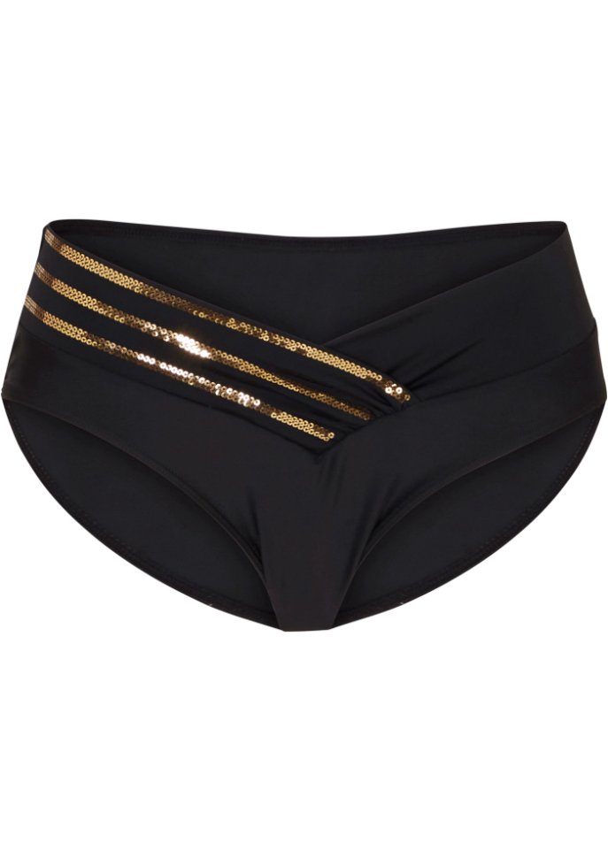 Exklusive Bikinihose aus recyceltem Polyamid
