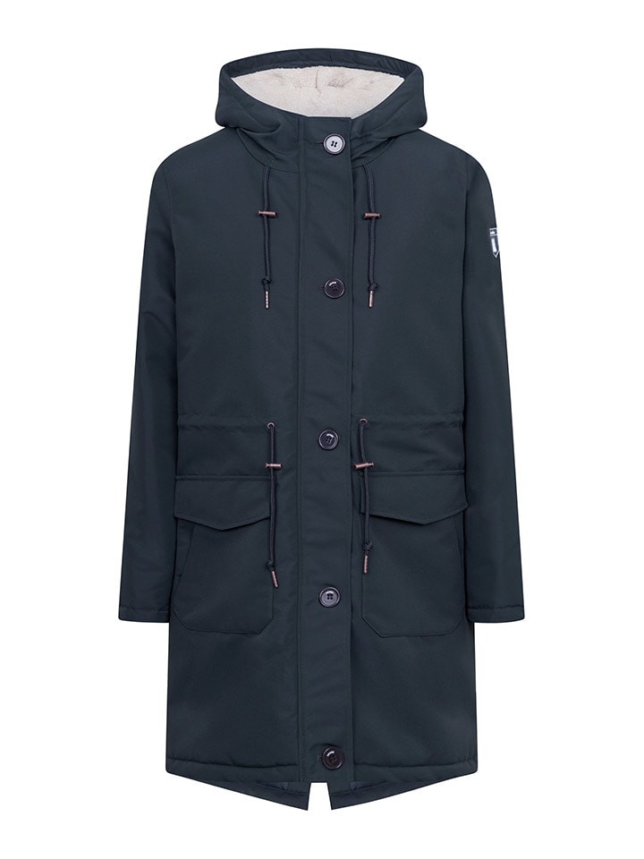 Derbe Regenparka in Dunkelblau günstig kaufen