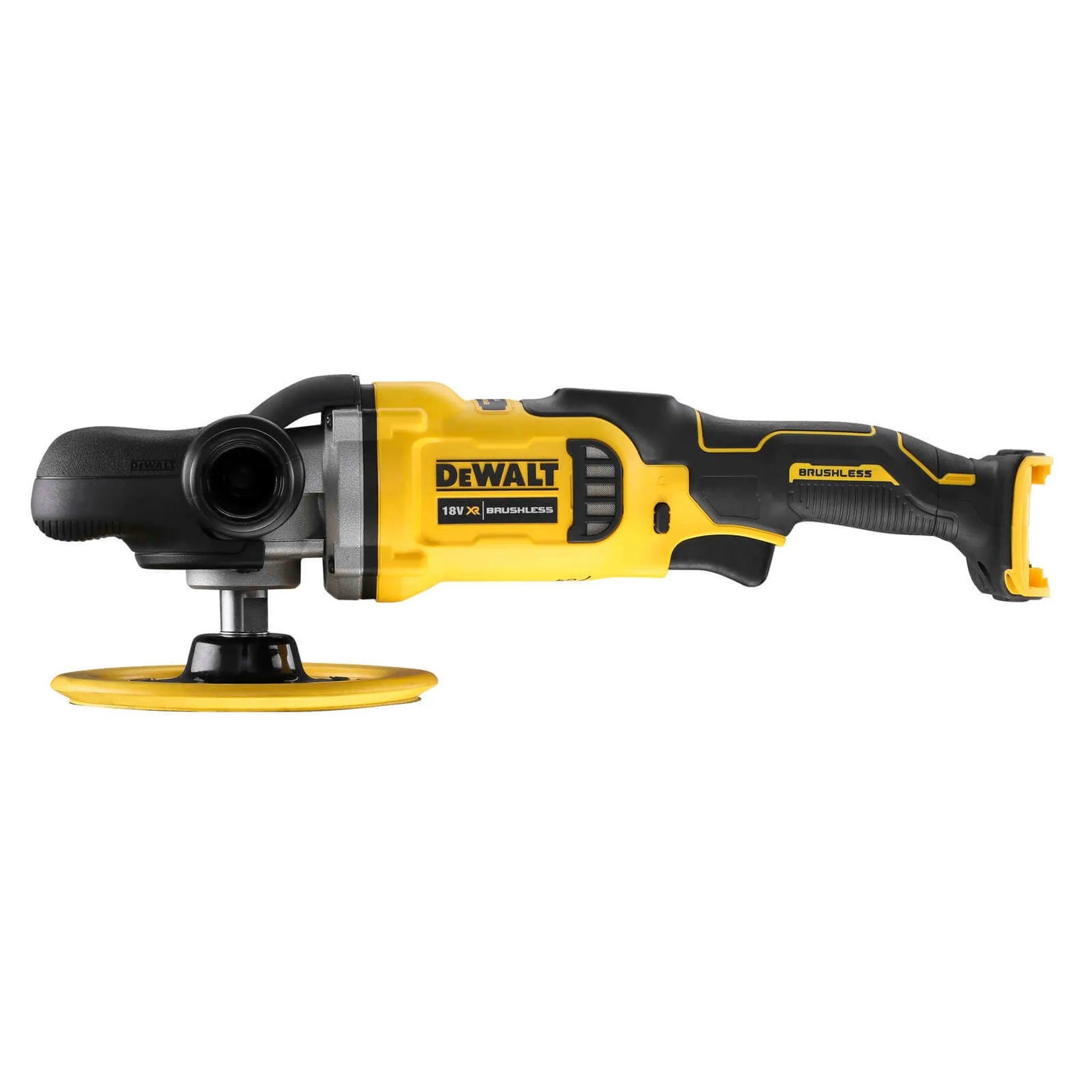 DeWalt Rotationspoliermaschine DCM849N-XJ Akku-Rotationspolierer, 18 V, 2.200min-1, Ø180mm, 800 min. U/min, 2200 max. U/min, Ø 180 mm, Poliermaschine, Autopolierer (ohne Akku & Netzteil)