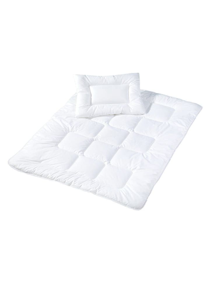 Urra Steppbett-Set Fun 100 x 135 cm   40 x 60 cm in weiss günstig kaufen onesize