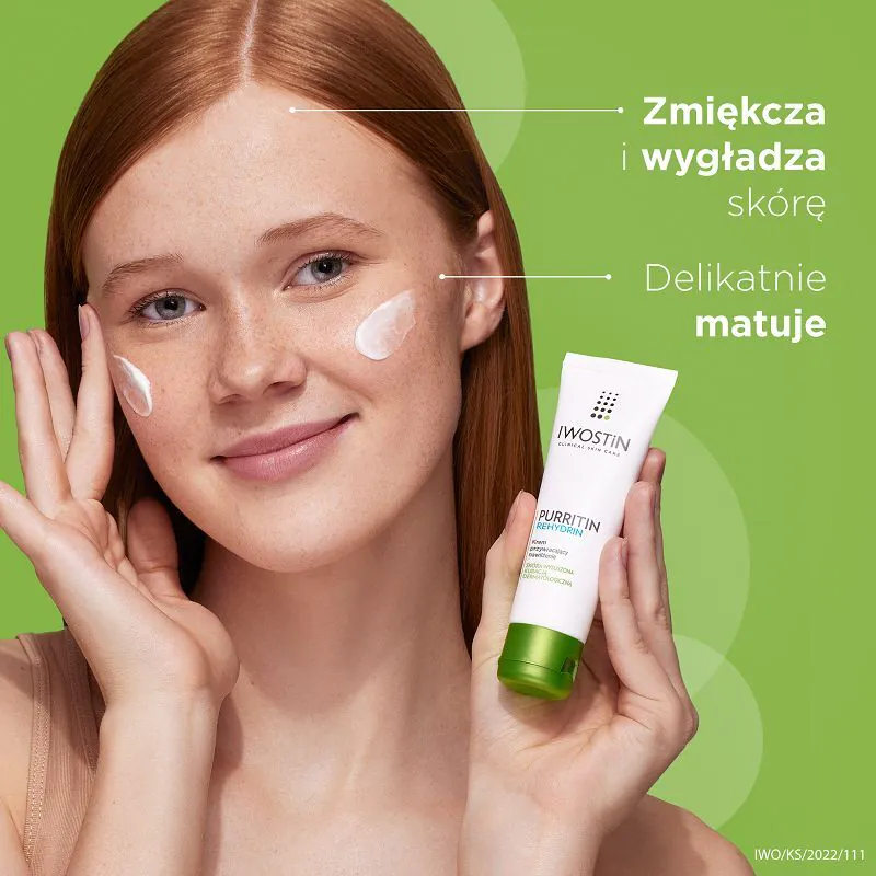 Iwostin Purritin Rehydrin krema za obnavljanje vlage