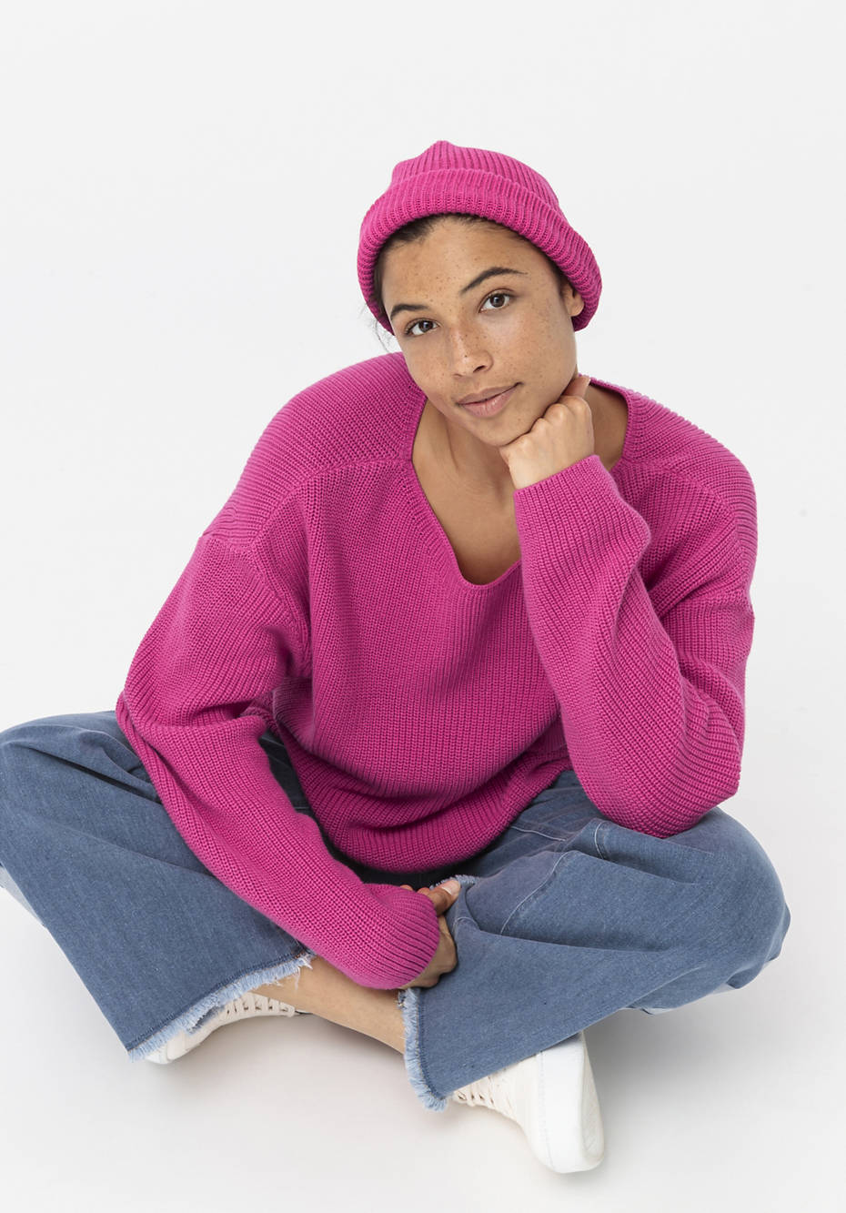 Pullover aus reiner Bio-Baumwolle