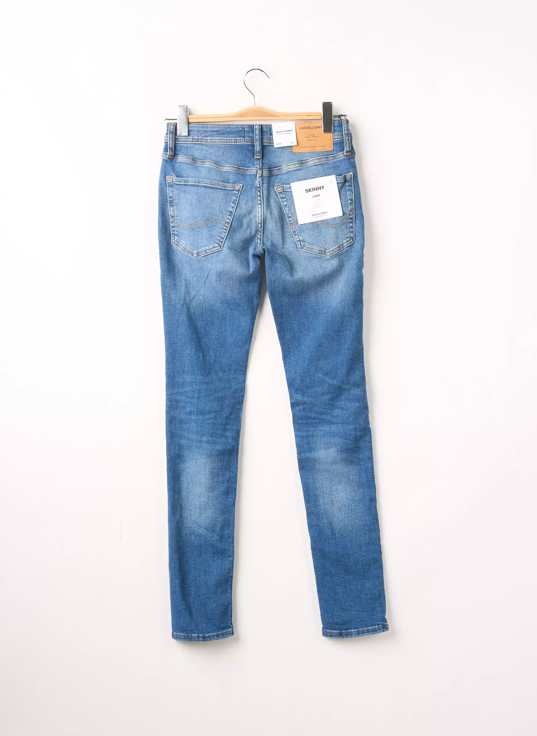 Jack Jones Jeans Coupe Slim Homme couleur bleu