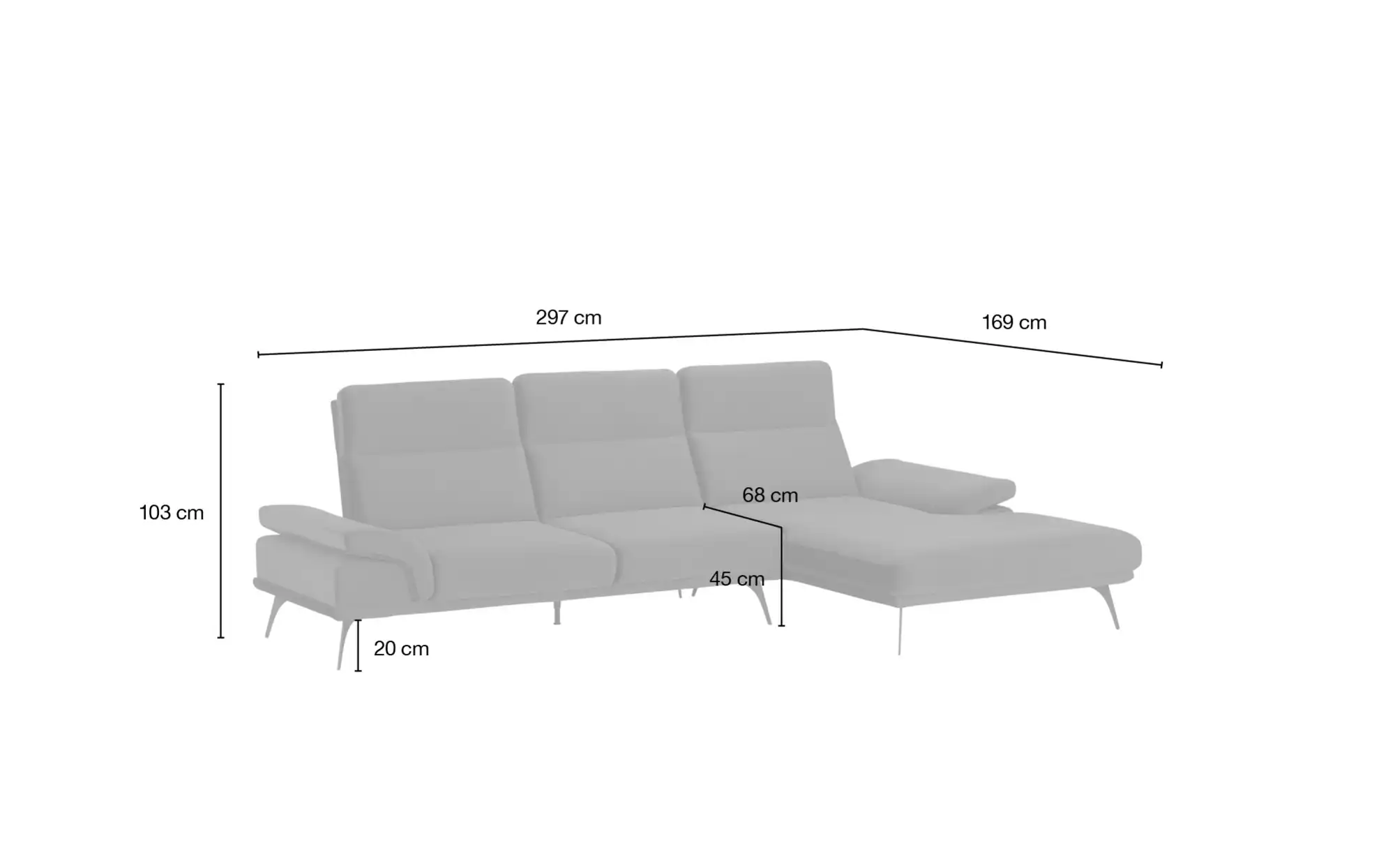 Twist Ecksofa Monte Carlo
