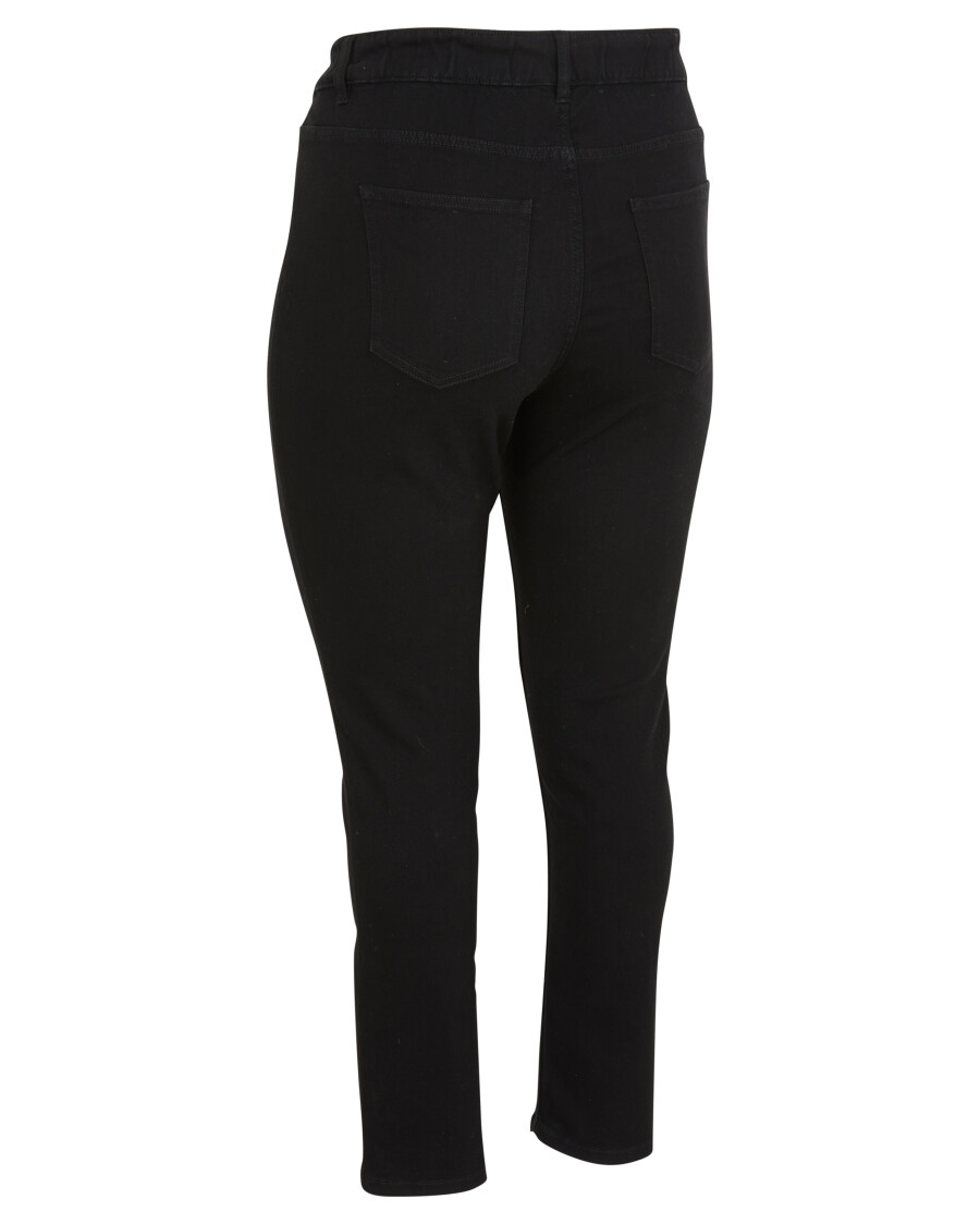 Schwarze Jeggings