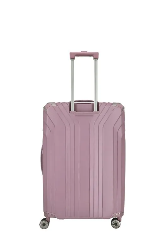Travelite ELVAA Trolley L mit 4 Rollen - Rosé