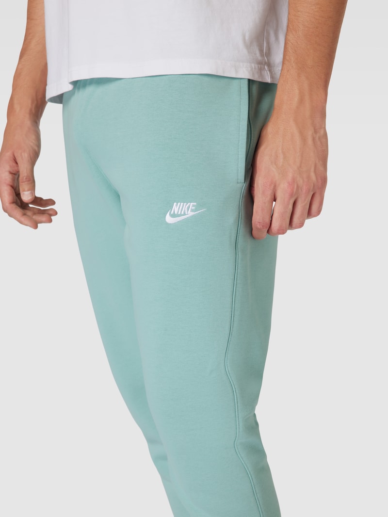 Sweatpants mit Label-Stitching Modell 'club' in mint