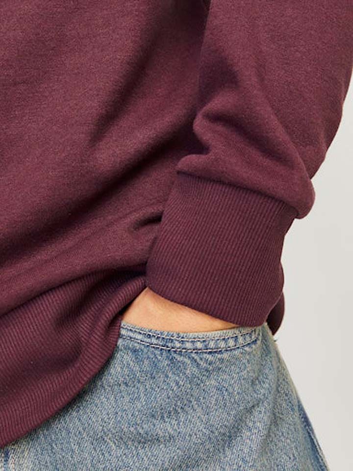 Jack & Jones Hoodie in Bordeaux günstig kaufen