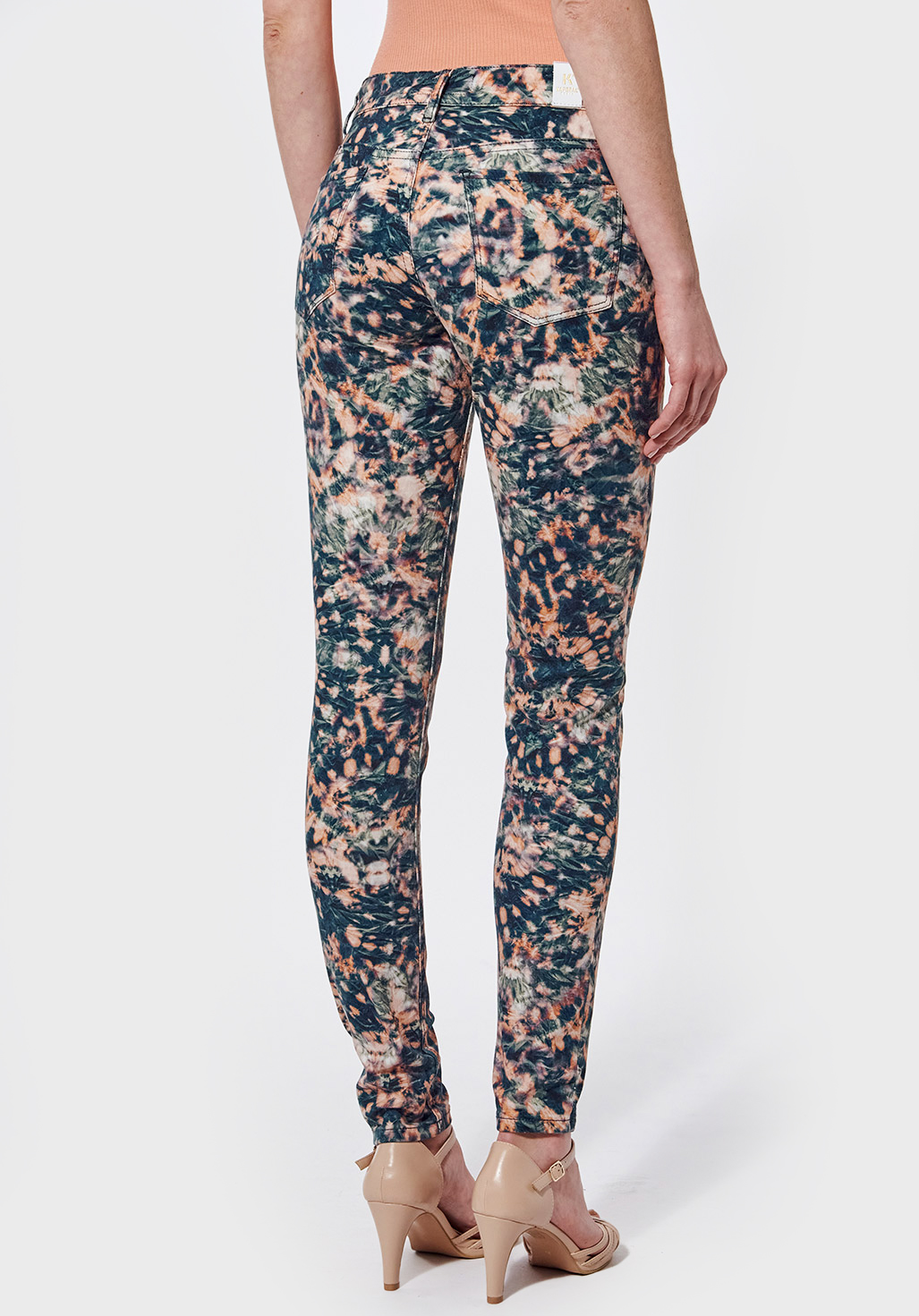 LAMI  Jean slim Femme imprimé
