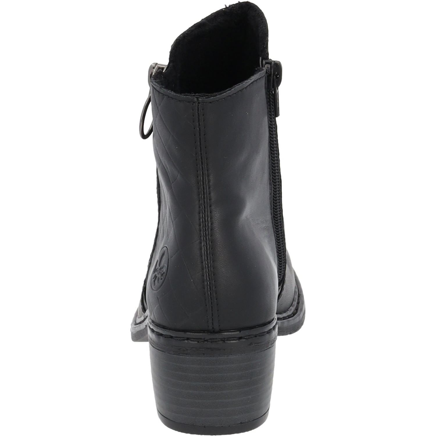 Rieker 70150, Stiefeletten, Damen, schwarz/schwarz