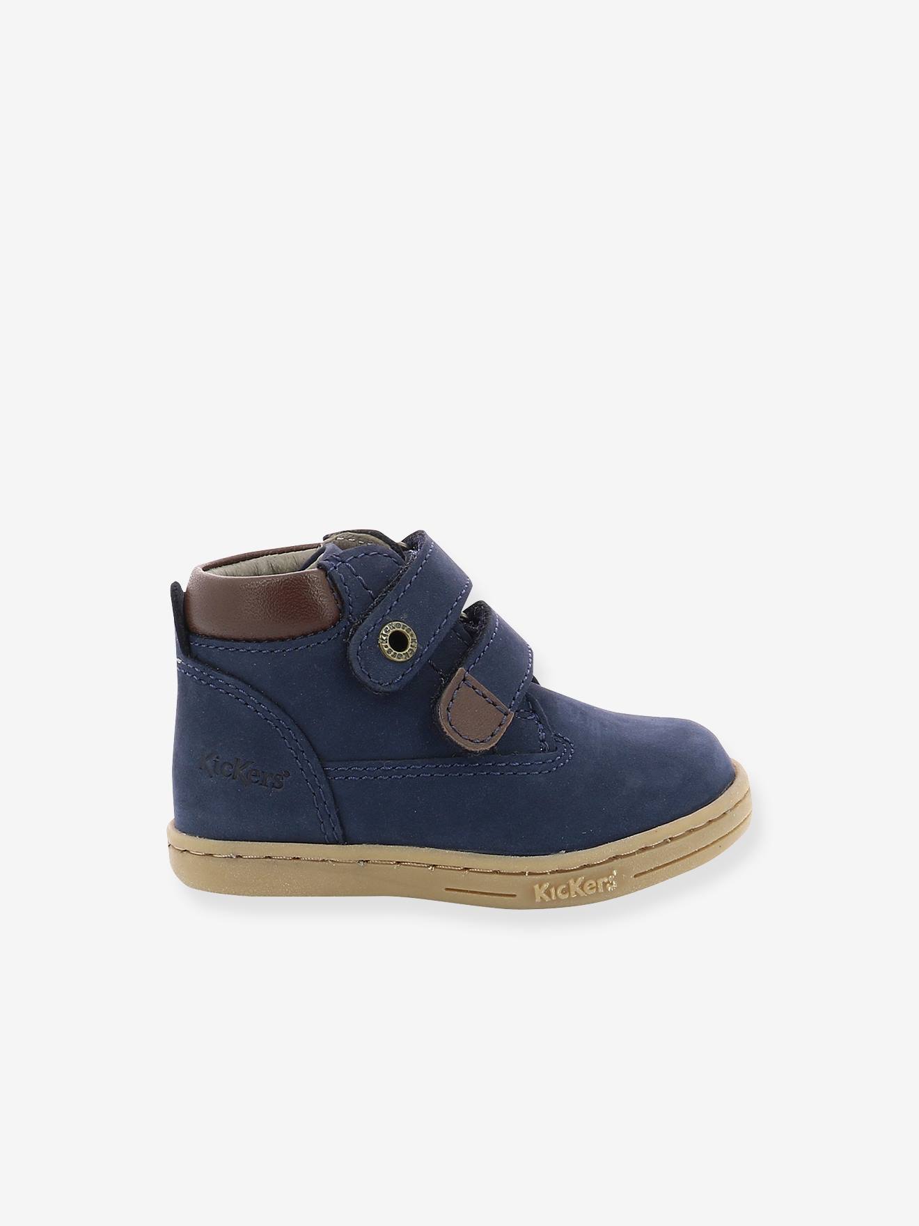 Bottillons bébé garçon Tackeasy KICKERS® kaki