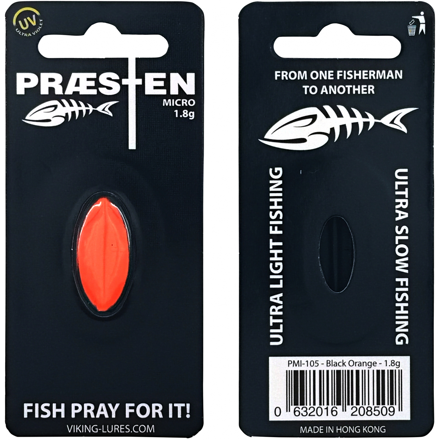 OGP Inlineköder Præsten Micro (Black Orange)