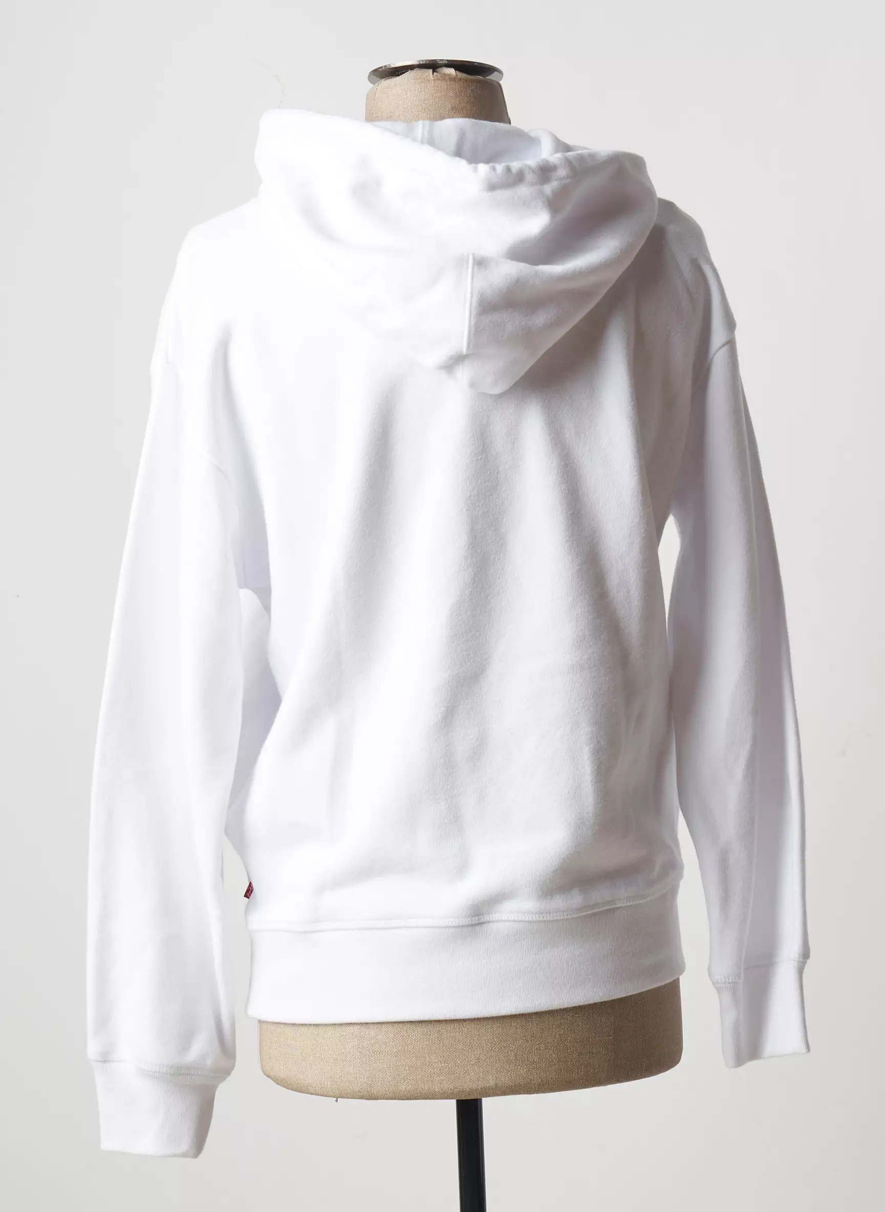 Levis Sweat Capuche Homme couleur blanc