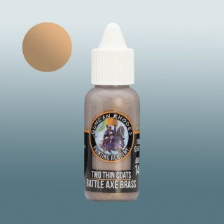 Two Thin Coats - Metallic - Battle Axe Brass (15ml)