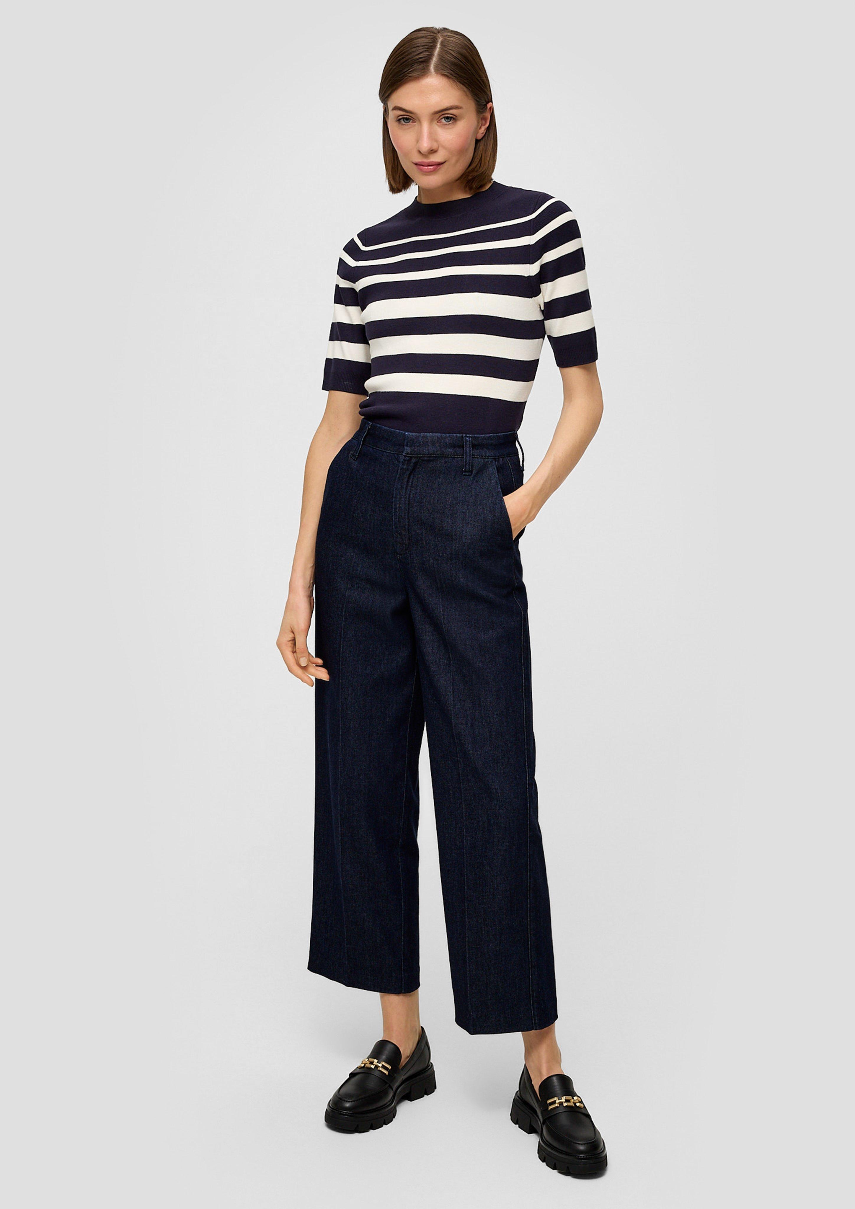 Cropped-Jeans / Regular Fit / High Rise / Wide Leg  2139974-59Z8