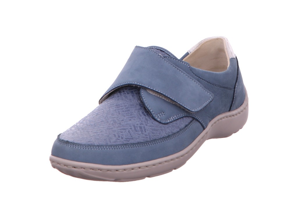 WALDLÄUFER Sportliche Slipper blau