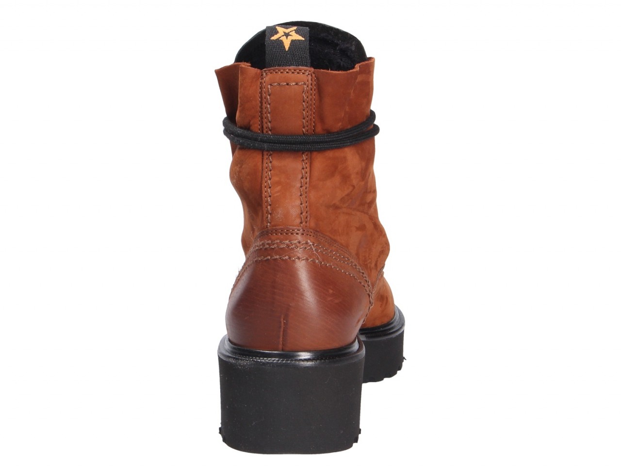 PAUL GREEN Stiefeletten braun Schnürbootie