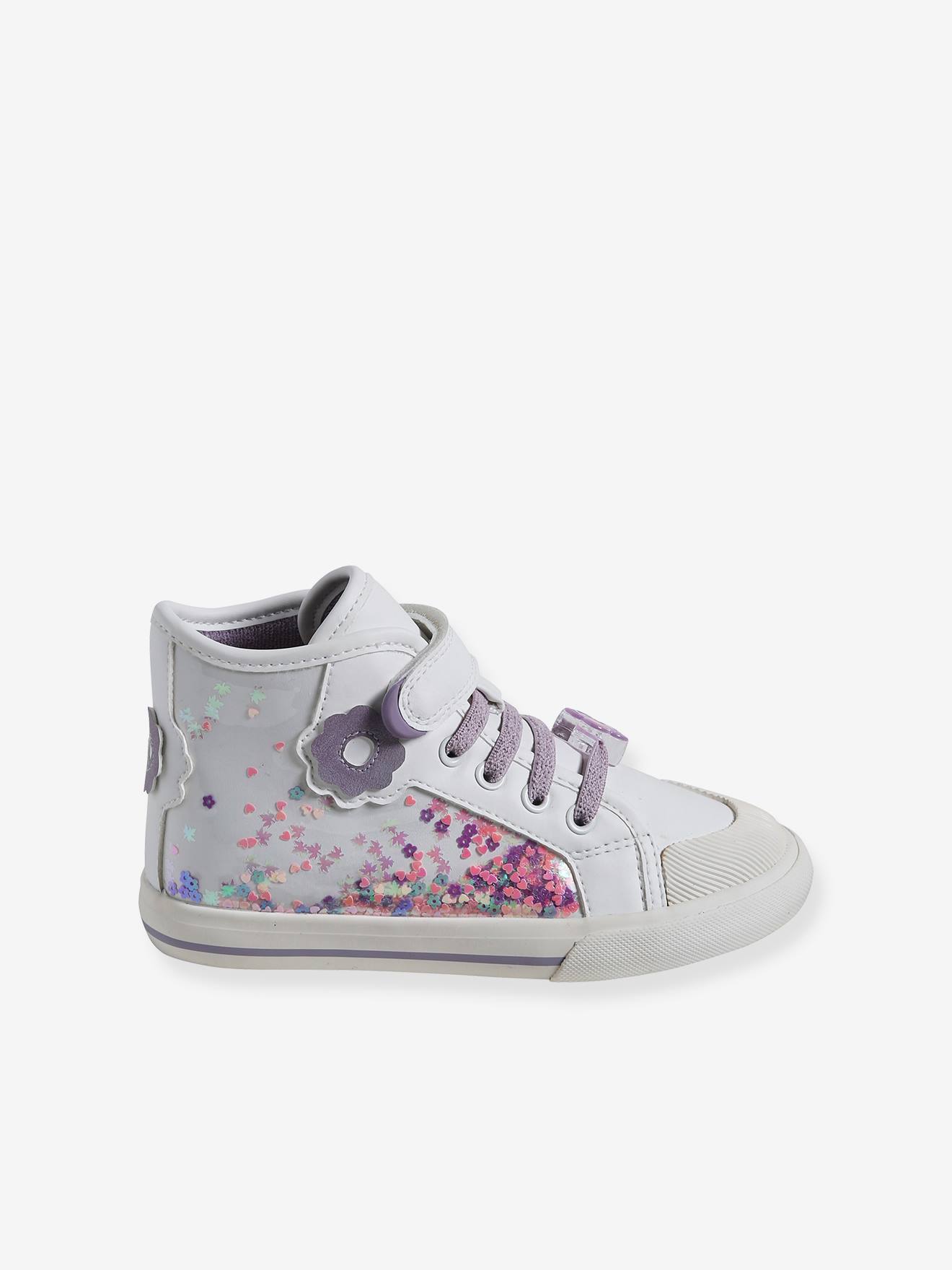 Vertbaudet Mädchen Sneakers mit Anziehtrick - weiß
